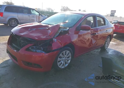 2013 Nissan Sentra Sv from USA, damaged, VIN 3N1AB7AP3DL719404